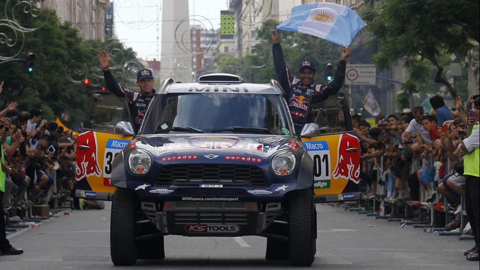Dakar 2015, en acción: comienza la etapa 1 entre Baradero y Villa Carlos Paz
