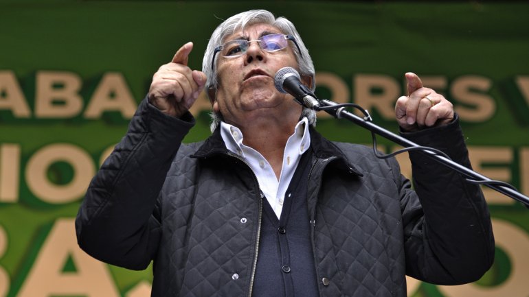 Moyano lanza su propio partido político en el Luna Park