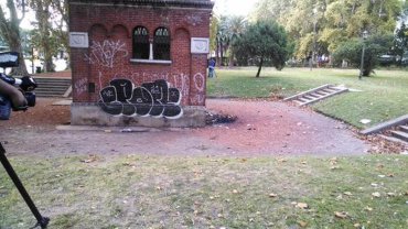 Hallan el cuerpo de una mujer calcinada frente a Le Parc