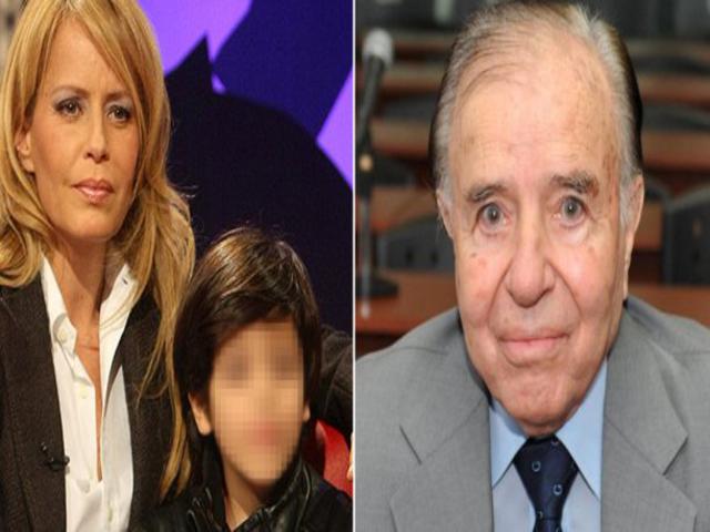 En una biografía no autorizada de Cecilia Bolocco revelan que su hijo no es de Menem