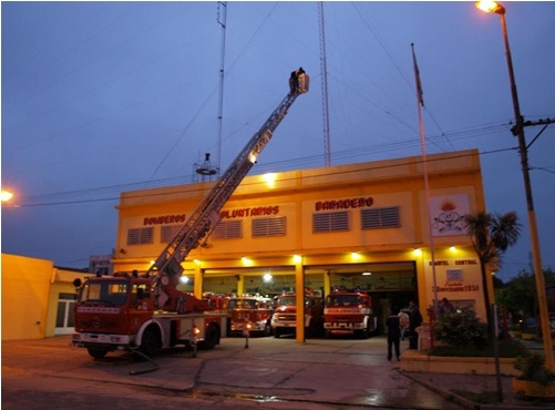 Actividad de Bomberos