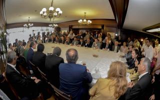 Carossi firmó con Scioli más convenios por el plan de la “Ley Hábitat”