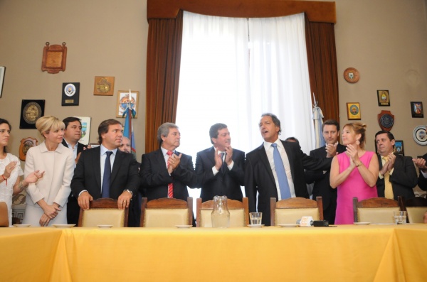Scioli arengó a intendentes