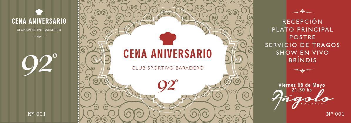Cena Aniversaro del Club Sportivo