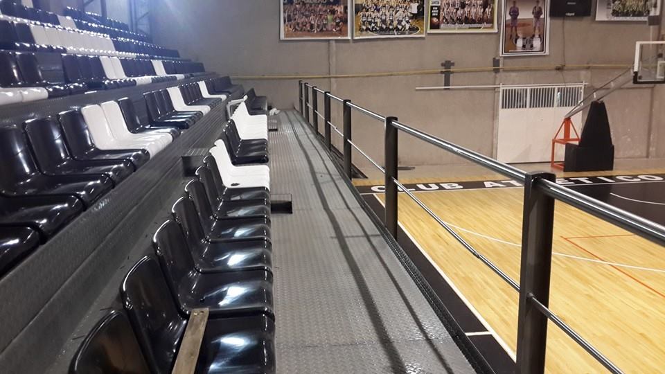 El Microestadio de Atlético ya tiene su tribuna