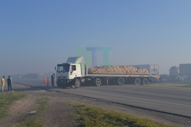 Km 147 trágico. Multiple accidente con dos victimas fatales