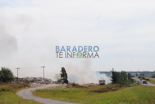 Importante incendio en el Basural de Ruta Nº 9