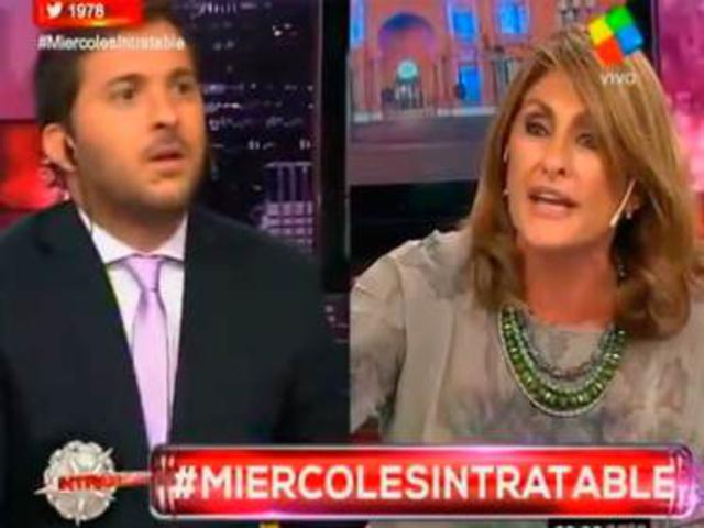 Feroz cruce entre Diego Brancatelli y Silvia Fernández Barrio