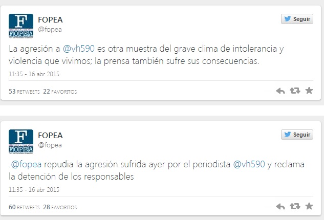 Repudian la agresión que sufrió el periodista Víctor Hugo Morales