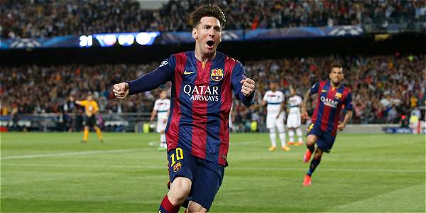 De la mano de Messi Barcelona goleó al Bayern Munich