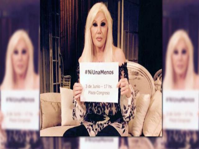 Susana Giménez se sumó a la campaña #NiUnaMenos