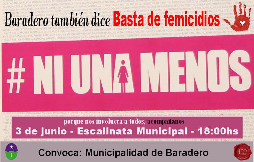 #Ni Una Menos en Baradero