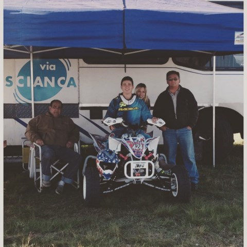 Quad. Ariel Scianca en el Federal