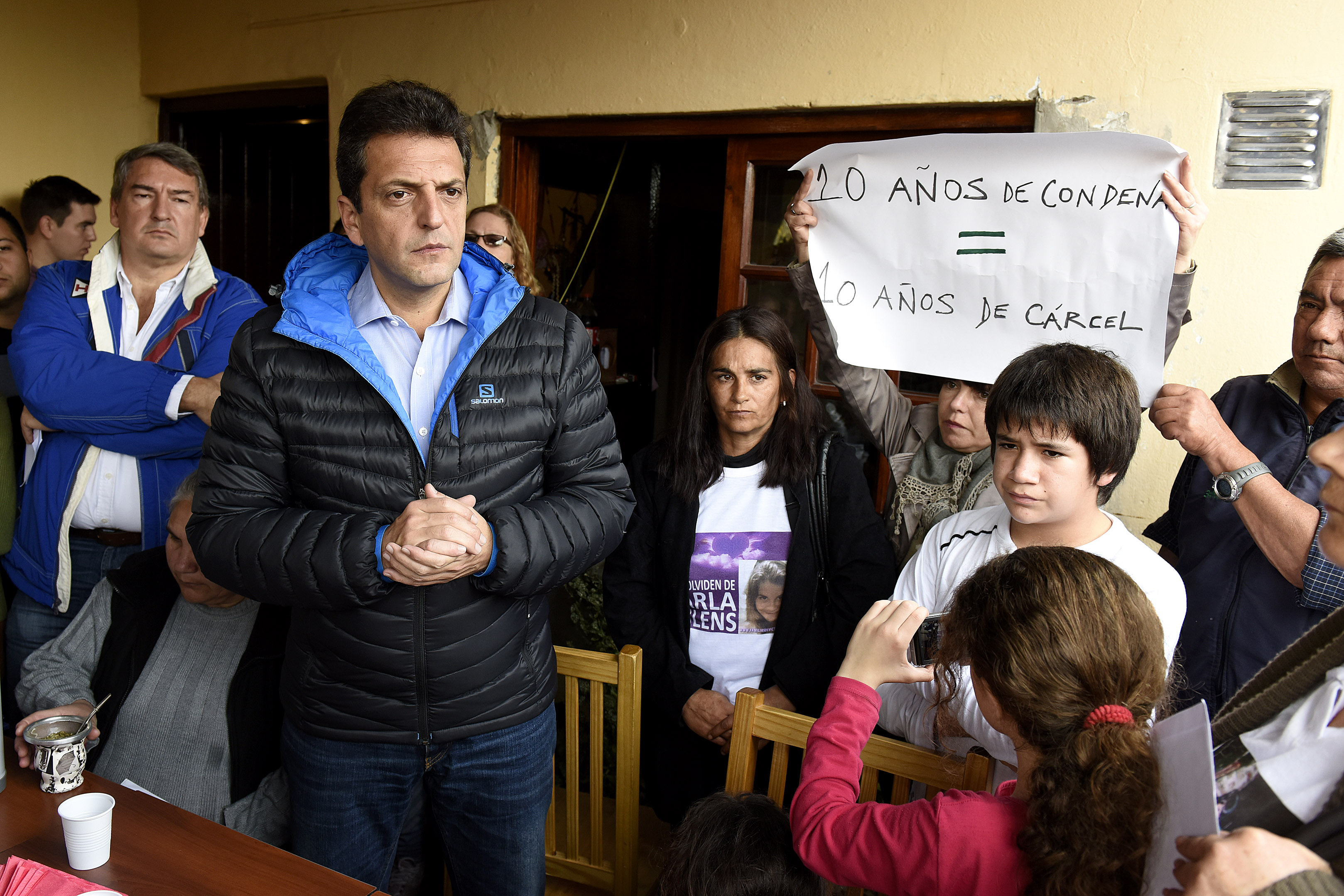 Massa: «Delincuente condenado, delincuente a la cárcel hasta el último día de su condena»