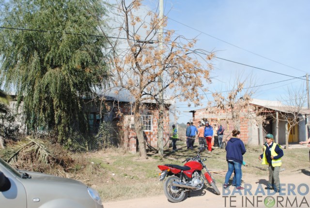 Se incendió su casa y perdieron todo
