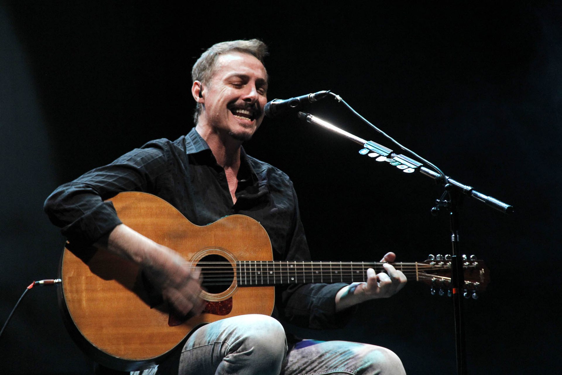 Pedro Aznar en Baradero