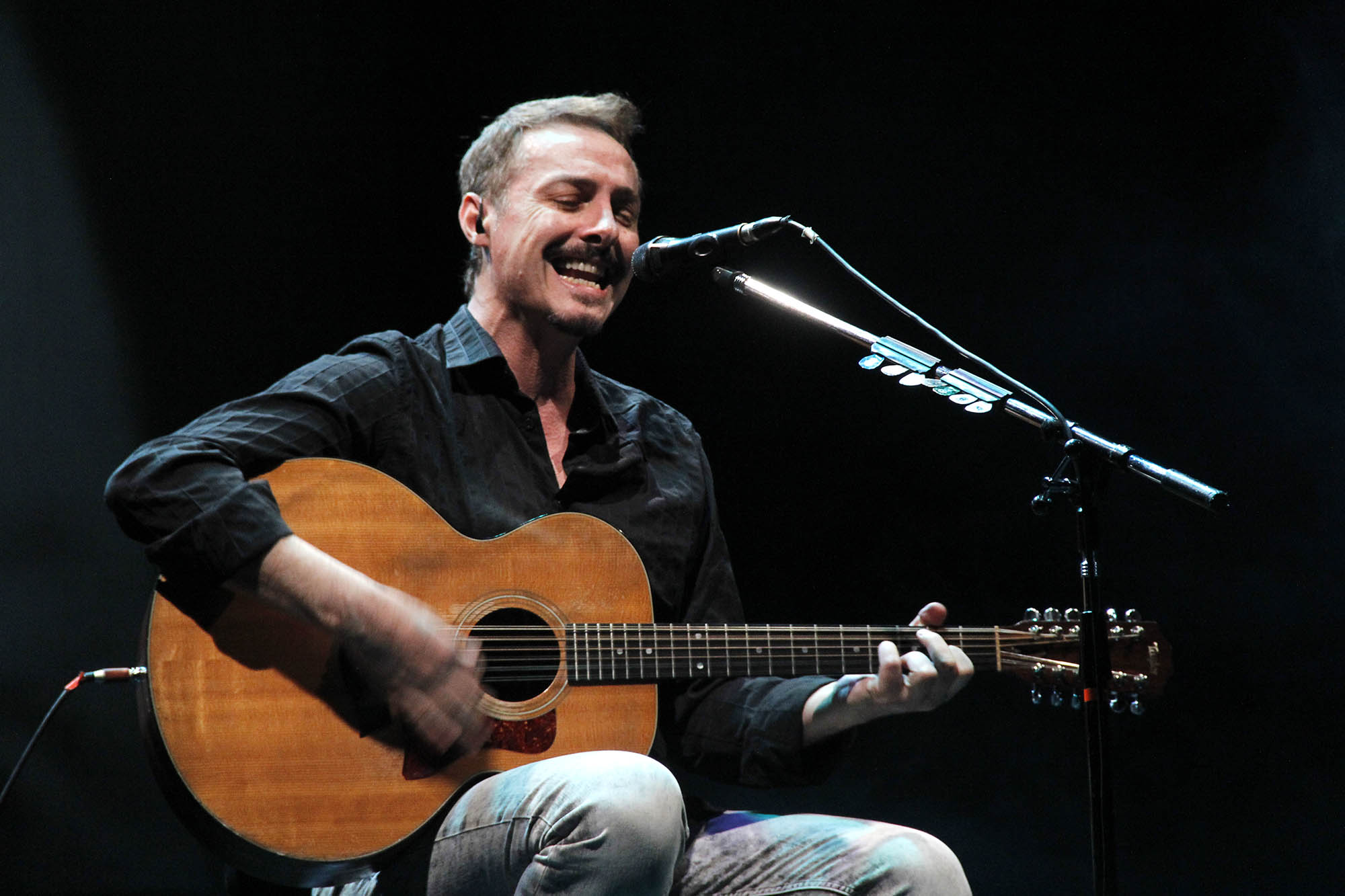 Pedro Aznar en Baradero