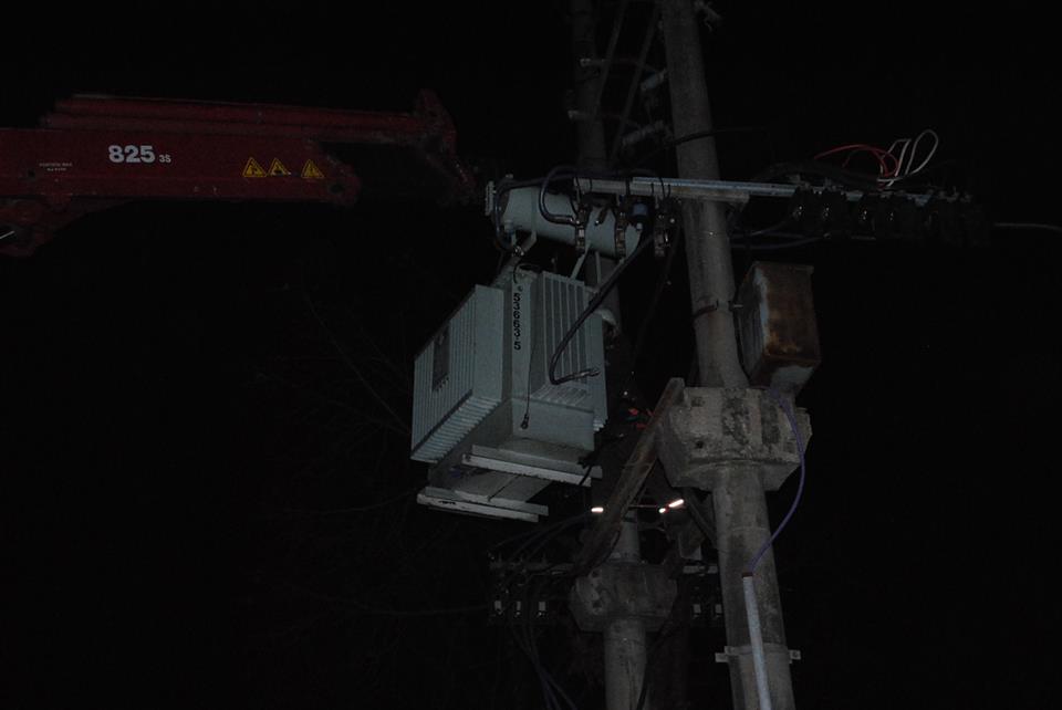 Varias horas sin luz en un sector de la ciudad