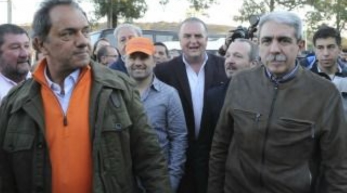 Scioli en Baradero: “Ratifico mi compromiso para construir el puerto de Baradero”