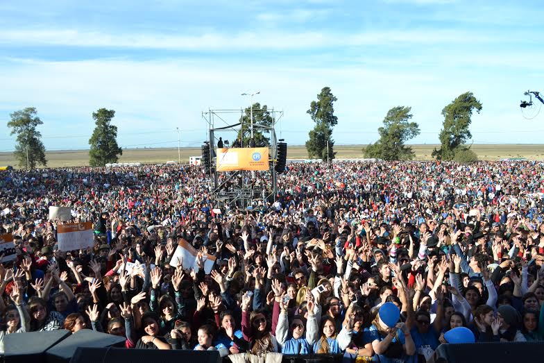 En el cierre, el cuatricentenario convocó a más de 30.000 personas