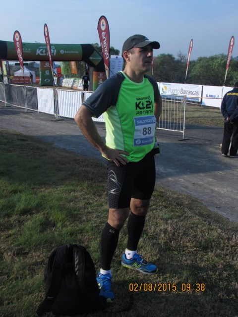 21k Series. José Miranda corrió en Paraná