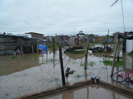 Lluvia en Baradero