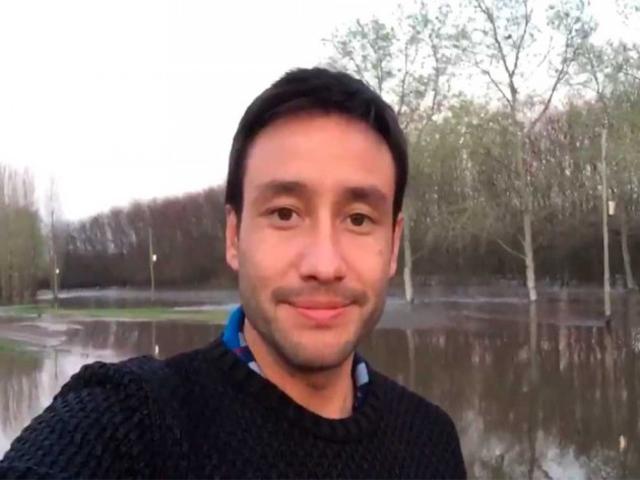 Luciano Pereyra pide ayuda para los inundados en Luján