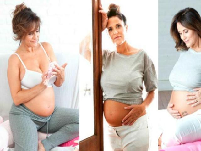 María Fernanda Callejón fue mamá a los 49 años: nació Giovanna