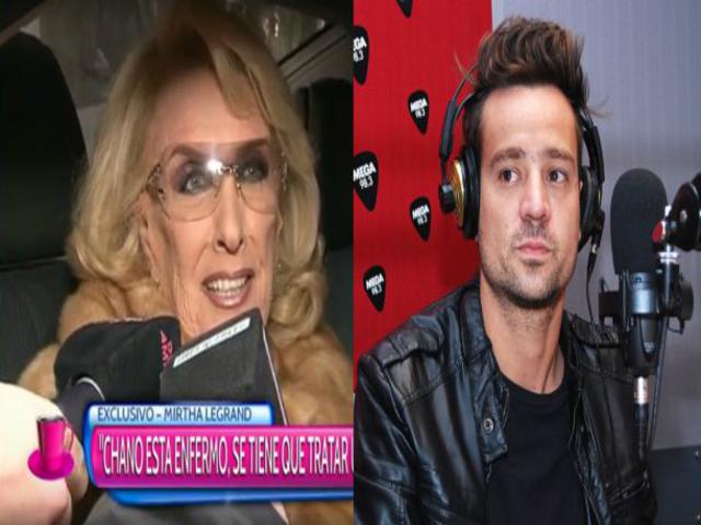Mirtha Legrand destruyó a Chano: «Está enfermo, se tiene que tratar urgente»