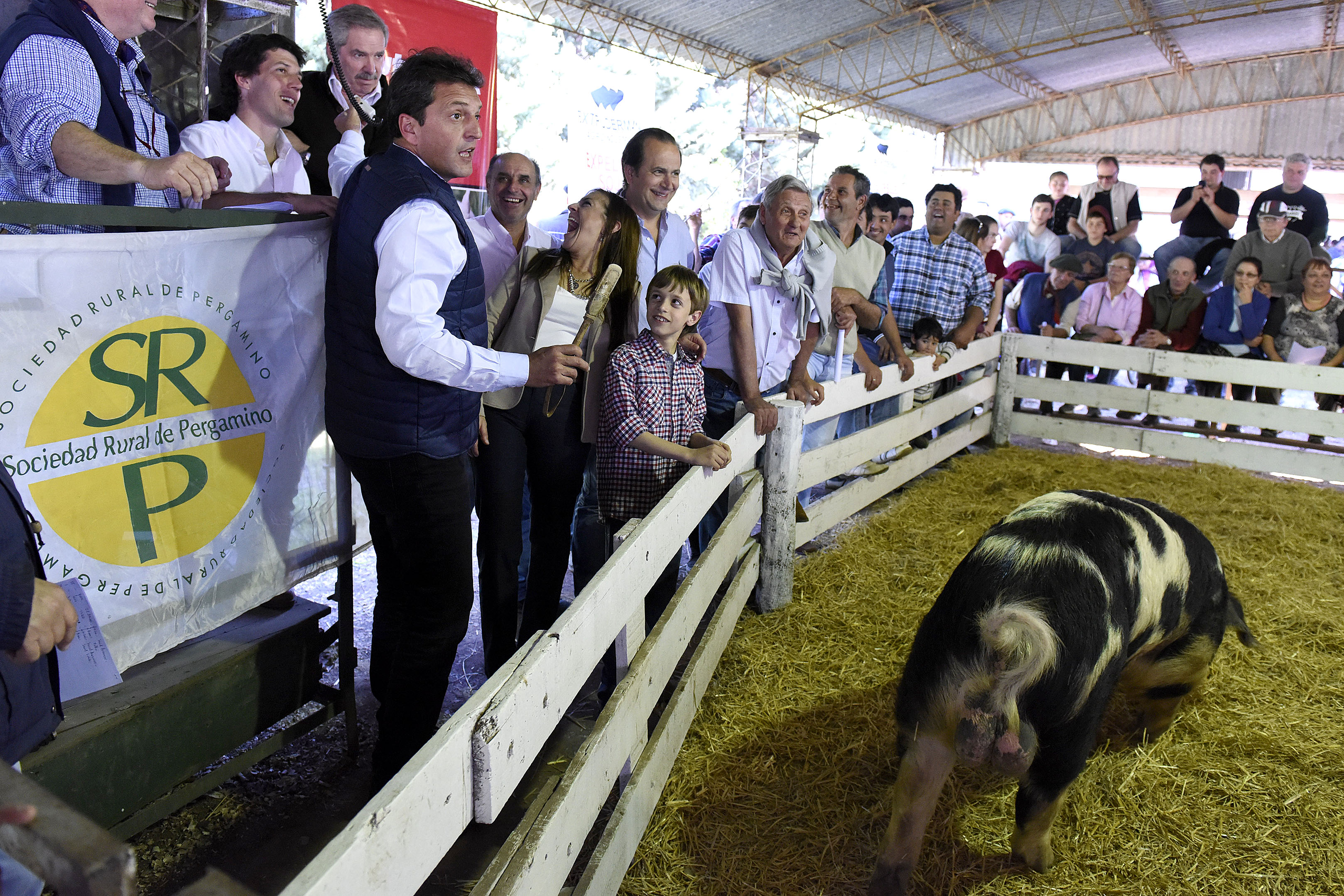 Massa en Pergamino: «Para agregarle valor al campo, hay que agregarle valor a la educación»