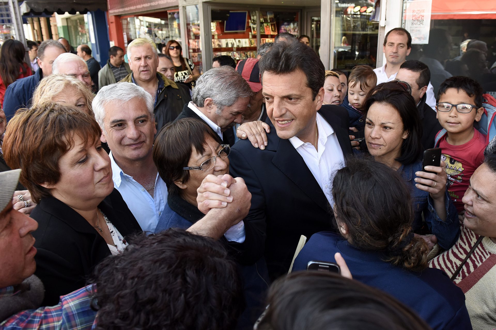 Massa en Zárate: “El presentismo es un tema tabú para Scioli y para Macri”
