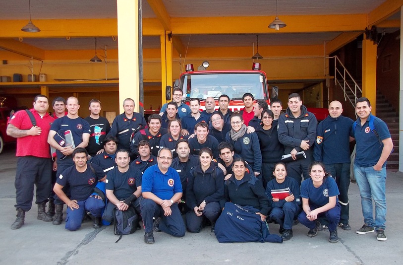 Baradero fue sede del Curso Materiales Peligrosos Nivel 2