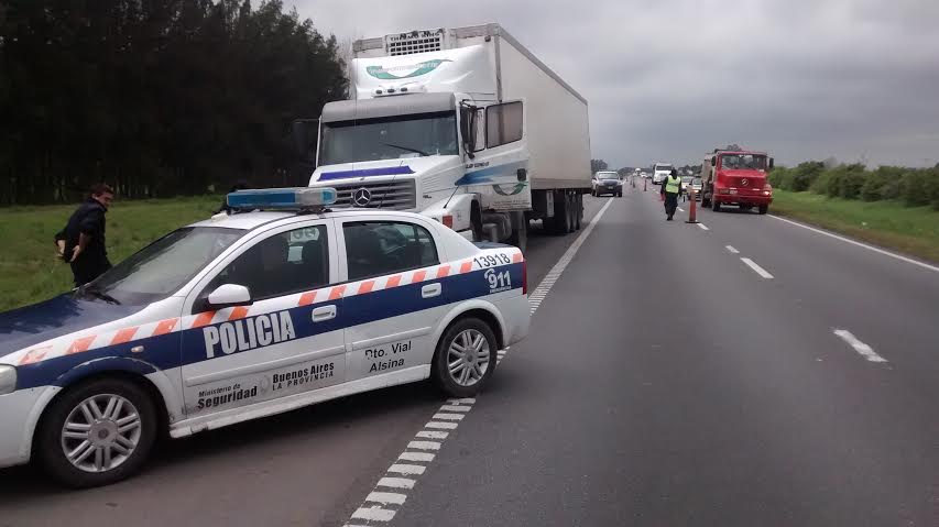 Ruta 9. Detienen a camionero en estado de ebriedad