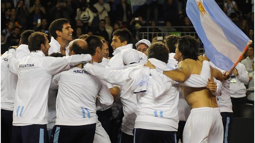 Copa Davis: Argentina, con equipo confirmado para enfrentar a Bélgica
