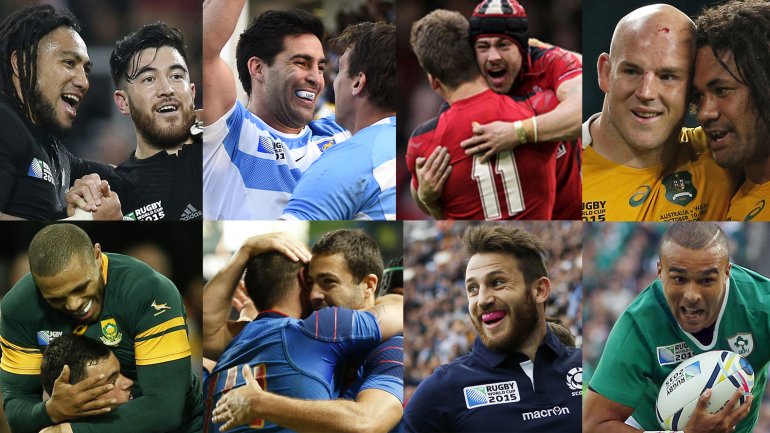 Mundial de Rugby: ya están los ocho clasificados a cuartos de final