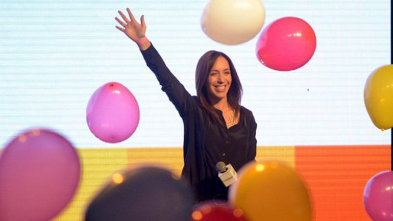 María Eugenia Vidal gana en provincia de Buenos Aires