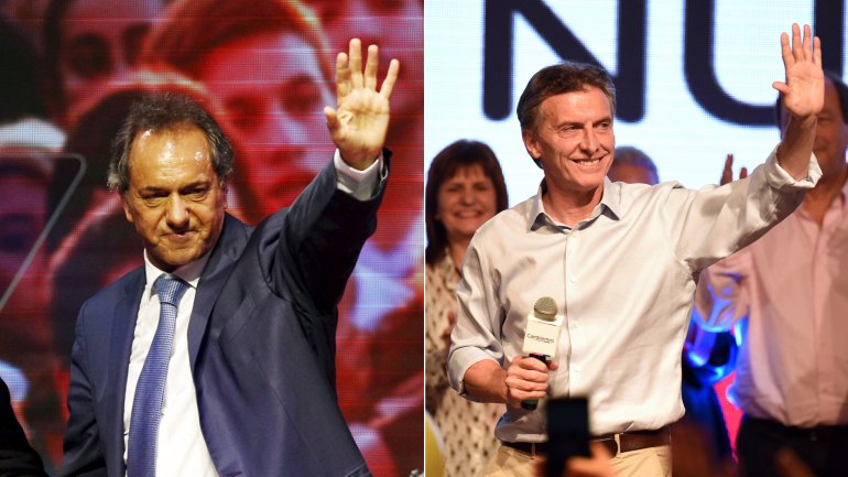 Daniel Scioli y Mauricio Macri competirán en el primer ballotage presidencial de la historia argentina