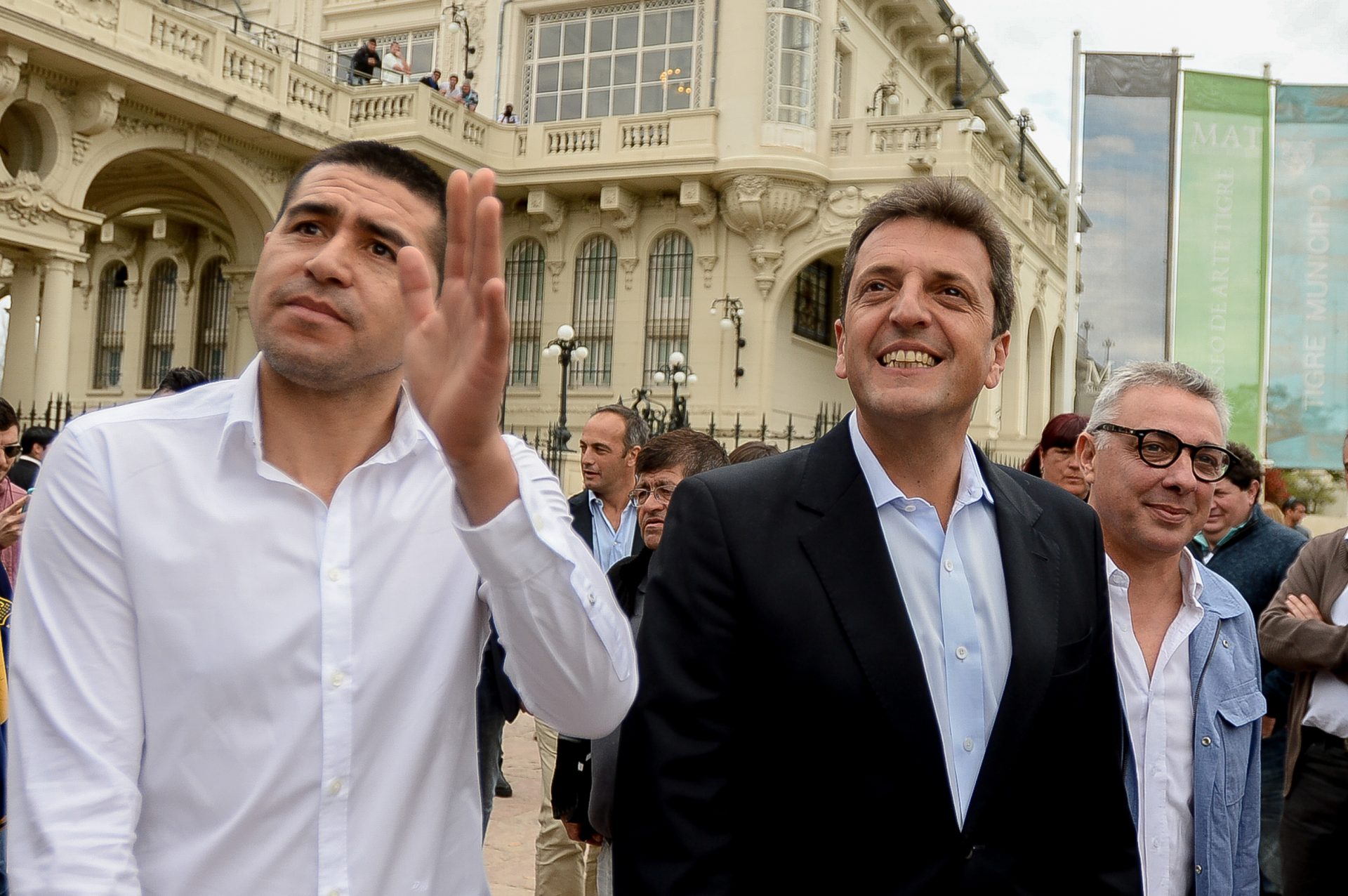 Massa: “Queremos a los chicos en el polideportivo lejos de la calle y de la droga”