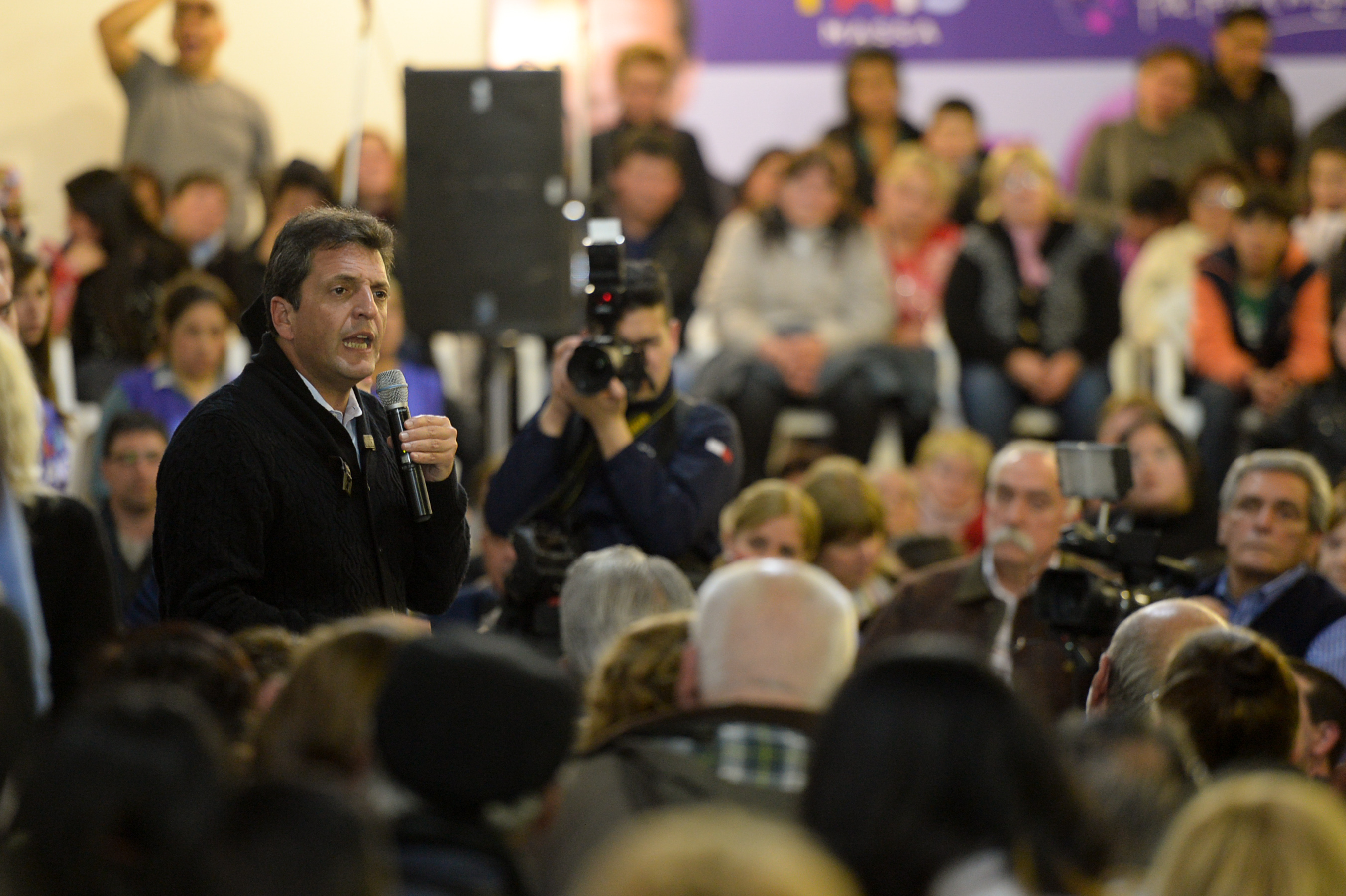Massa: “No podemos permitir que el gobierno fomente la resignación, la vagancia y el conformismo”