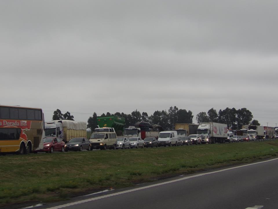 Reclamo por el desvió de Ruta Nº9 en el km 109