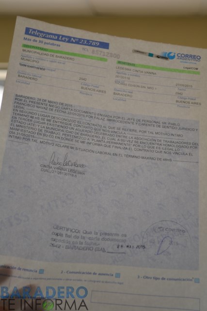Cintia Ledesma: «Si no me dan una respuesta me voy a encadenar en la municipalidad»