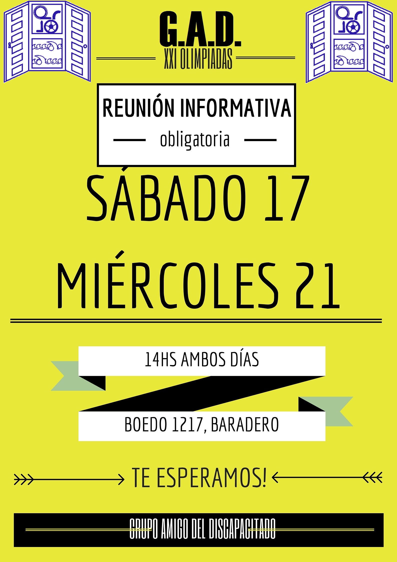 G.A.D Presenta: Talleres por la inclusión