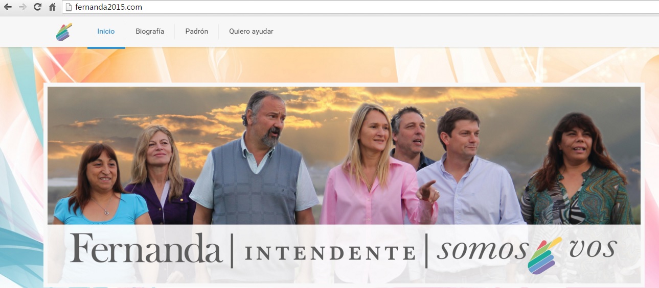 Fernanda 2015 lanzó su sitio Web