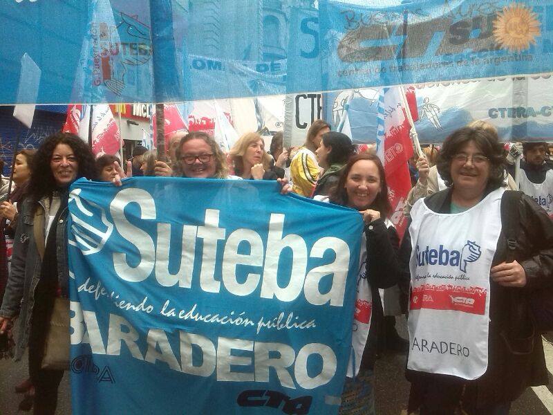 Asamblea en SUTEBA