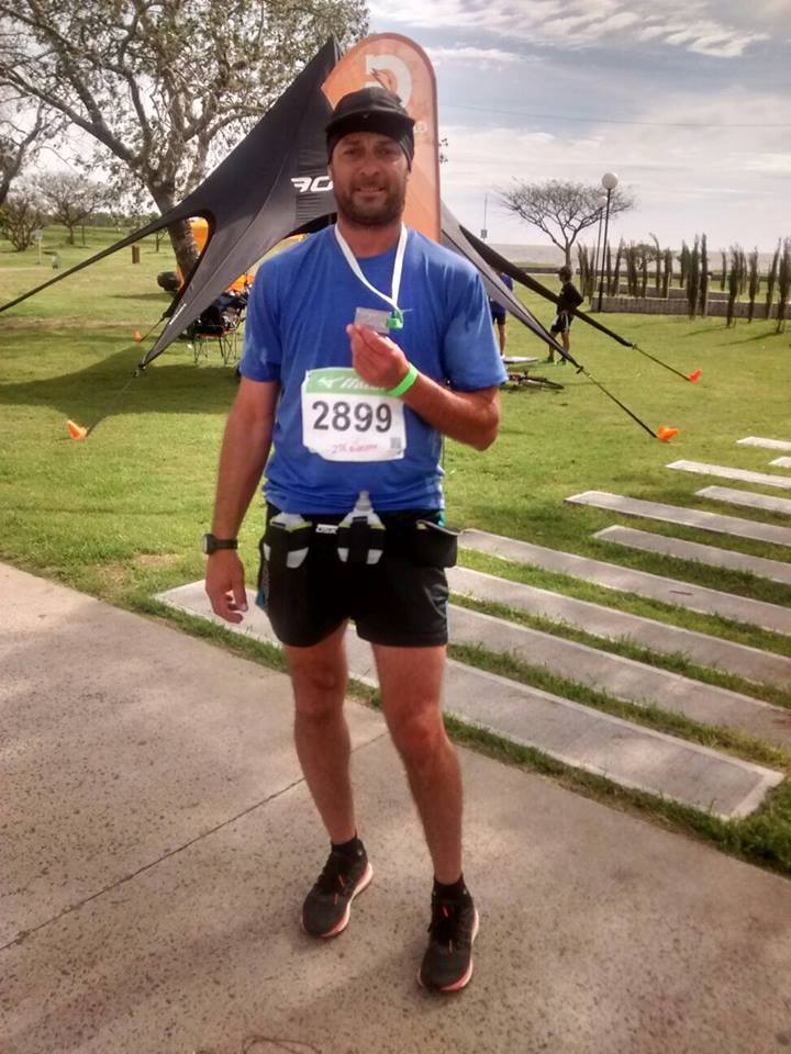 Se corrió los 21 k Mizuno