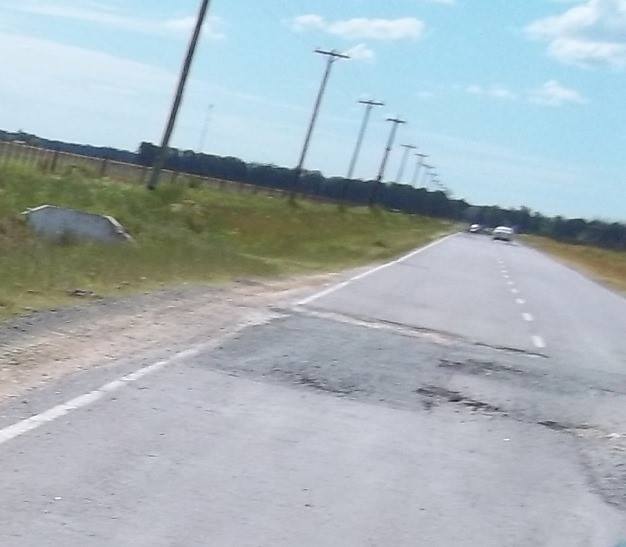 El camino a Alsina se está convirtiendo en un peligro