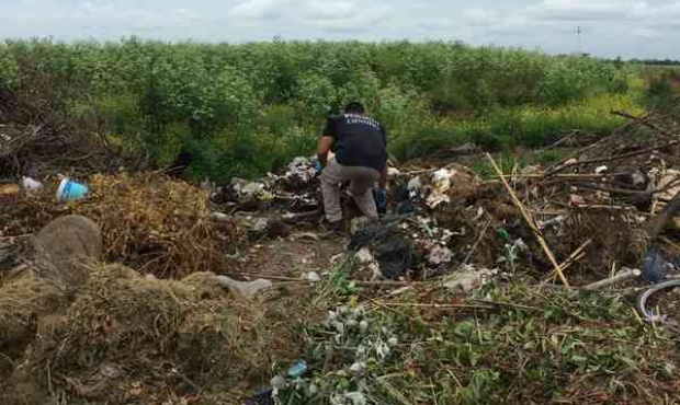 Escándalo en Azul por documentación quemada que sería municipal