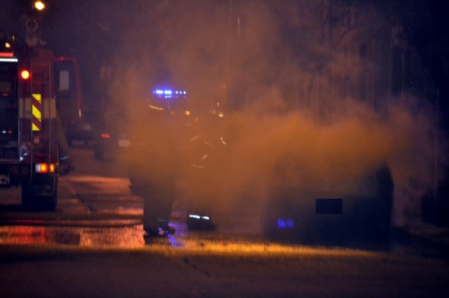 Se Incendió un auto en calle Gorriti al 1400