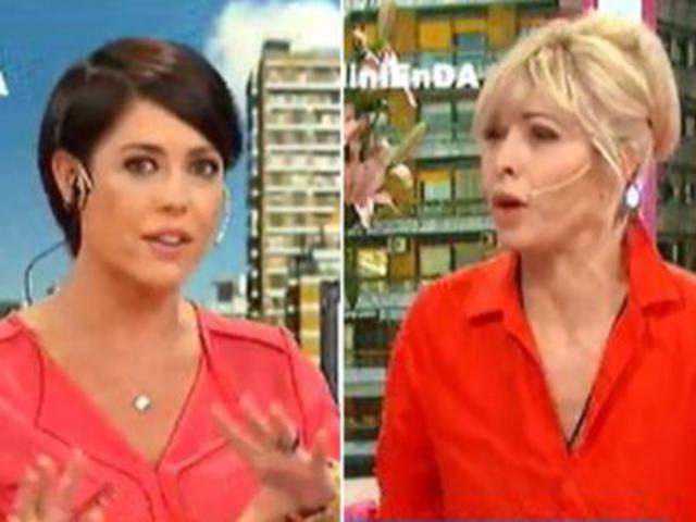 Tenso cruce entre Pamela David y Karina Rabolini