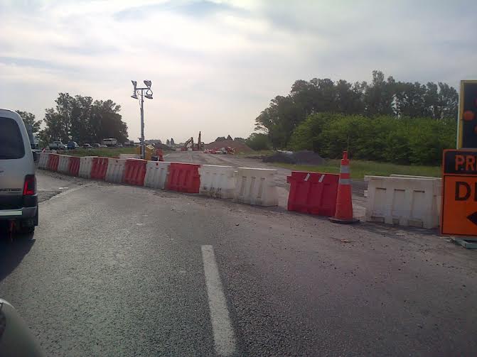 Puente del Km 107. Hay que esperar hasta mayo de 2016